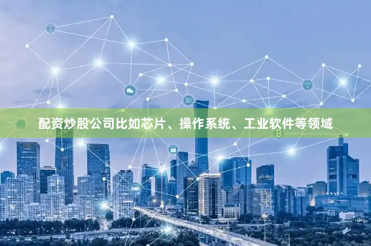 配资炒股公司比如芯片、操作系统、工业软件等领域